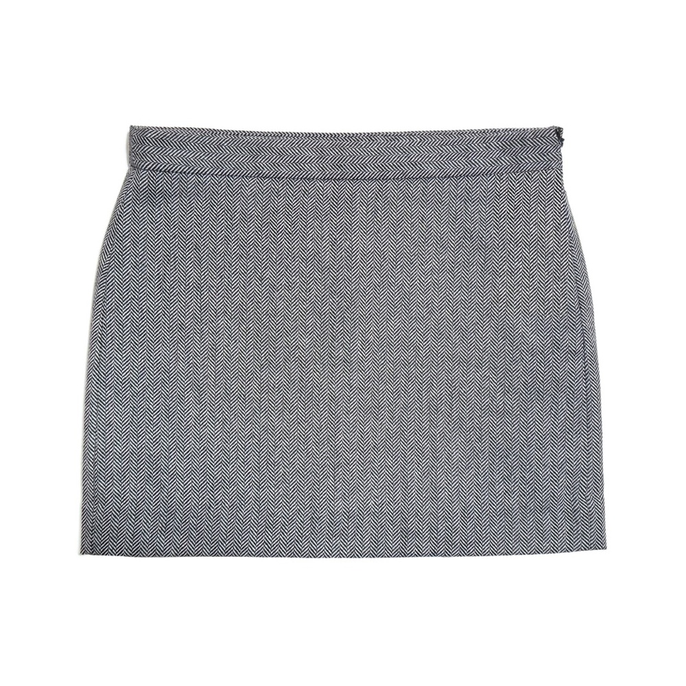 GAP Wool Herringbone Mini Skirt